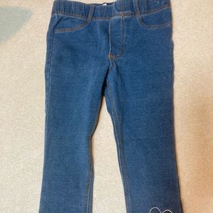 Girls denim leggings 2t mckids